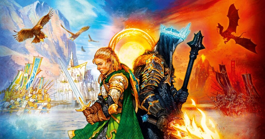 Lord of the rings duel for middle-earth